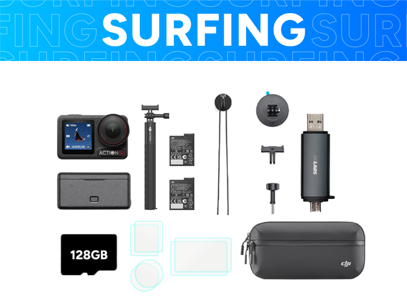 Osmo Action 5 Pro Surfing Bundle